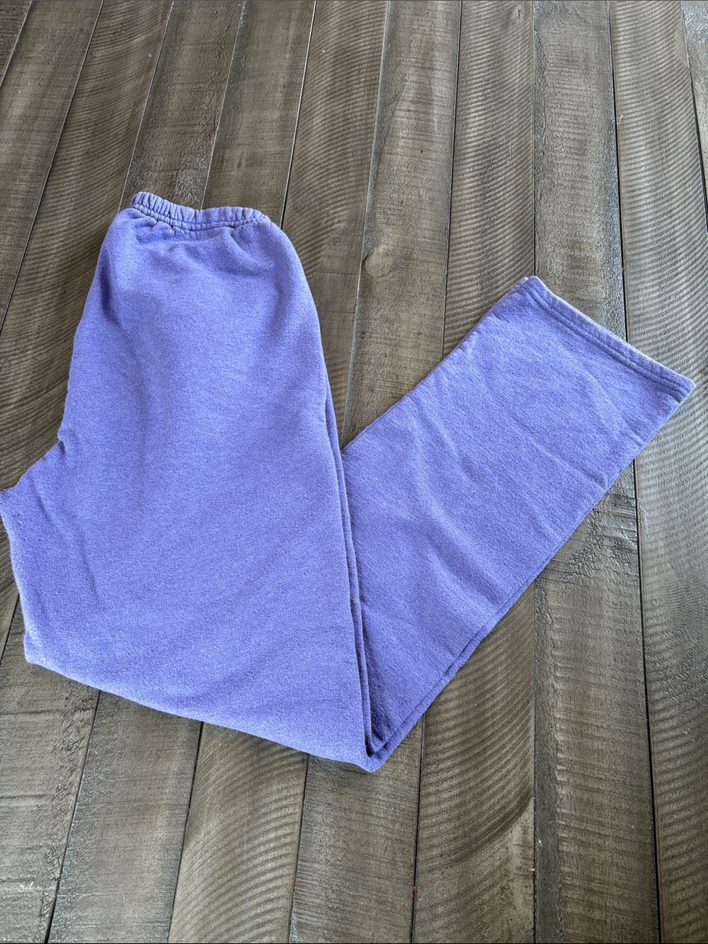 Hanes Purple Cozy Sweatpants